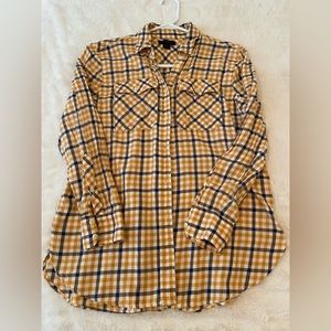 J. Crew Women’s Plaid Button Down Shirt